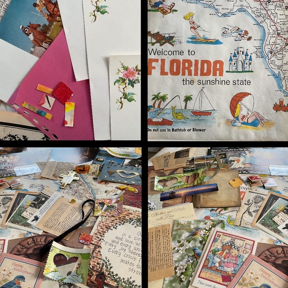 Huge Vintage Ephemera Paper Pack - 75+ Junk Journal, Fodder, Collage Crafting - Picture 4 of 14